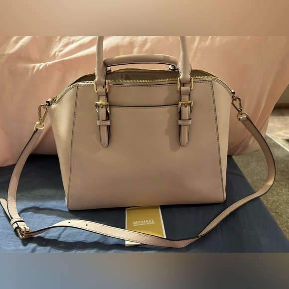 Michael Kors Ciara Large Saffiano Satchel - Picture 2 of 7